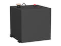 Picture of UWS 53-Gallon Rectangle Steel Transfer Tank - Matte Black