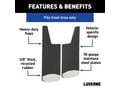 Picture of Luverne Textured - Rubber Mud Guards - Black - 12