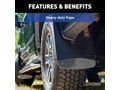 Picture of Luverne Textured - Rubber Mud Guards - Black - 12