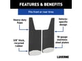 Picture of Luverne Textured - Rubber Mud Guards - Black - 12