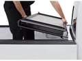 Picture of LOMAX Professional Series Folding Hard Tonneau Cover - 6' Bed - Urethane Diamond Plate