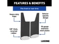 Picture of Luverne Textured - Rubber Mud Guards - Black - 12