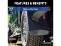 Picture of Luverne Textured Rubber Mud Guards - Black - Rear Dual Wheel - 20