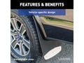 Picture of Luverne Textured - Rubber Mud Guards - Black - 20