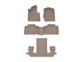 Picture of Weathertech Floor Liner-HP - Complete Set (1st, 2nd, & 3rd Row) - Tan