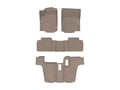Picture of WeatherTech FloorLiners HP - Complete Set (1st, 2nd, & 3rd Row) - Tan