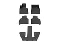 Picture of WeatherTech FloorLiners HP - Complete Set (1st, 2nd, & 3rd Row) - Black