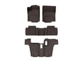 Picture of Weathertech Floor Liner-HP - Complete Set (1st, 2nd, & 3rd Row) - Cocoa