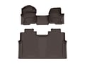 Picture of WeatherTech FloorLiners  - 1st Row Over-The-Hump & 2nd Row - Cocoa
