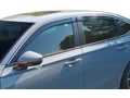 Picture of AVS Ventvisor Low-Profile Deflectors - 4 Piece - Smoke with Chrome Trim