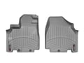 Picture of WeatherTech FloorLiners - Gray - Front - 2 Piece