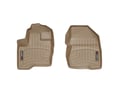 Picture of WeatherTech FloorLiners - Tan - Front - 2 Piece