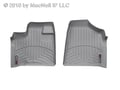 Picture of WeatherTech FloorLiners - Gray - Front - 2 Piece