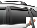Picture of WeatherTech Rear Side Window Deflectors - Matte Black