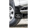 Picture of Truck Hardware Gatorback Black Wrap Ford Oval Mud Flaps - Front Pair