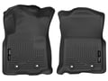 Picture of Husky Weatherbeater Floor Liners - Front - Black