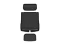 Picture of WeatherTech Cargo Liners - Front Cargo, Behind 2nd Row With Bumper Protector, Rear Well - Black