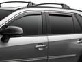 Picture of WeatherTech Side Window Deflectors - Front & Rear Set - Dark Tint