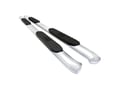 Picture of Westin PRO TRAXX 4 Oval Nerf Step Bars - CrewMax Cab - Stainless Steel