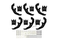 Picture of Westin PRO TRAXX 5 Oval Nerf Step Bars - Black