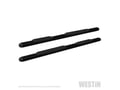 Picture of Westin 4 In. Oval Step Bar - Black - Crew Cab