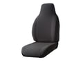 Picture of Fia Seat Protector Custom Seat Cover - Poly-Cotton - Black - Front - Split Seat 40/20/40 - Adj. Headrest - Airbg - Cntr Seat Belt - Armrest/Strg w/CupHolder - Cushion Strg - HeadrstCvr