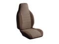 Picture of Fia Oe Custom Seat Cover - Tweed - Taupe - Front - Split Seat 40/20/40 - Adjustable Headrests - Armrest/Storage - Built In Seat Belts