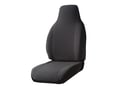 Picture of Fia Seat Protector Custom Seat Cover - Poly-Cotton - Black - Front - Split Seat 40/20/40 - Adj. Headrests - Airbag - Armrest/Storage w/Cup Holder - Cushion Storage