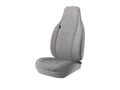 Picture of Fia Wrangler Solid Seat Cover - Front - Split Seat - 40/20/40 - Adjustable Headrests - Seat Belts Built Into Seat - Upper/Lower Center Storage Compartment - Side Airbags - Gray