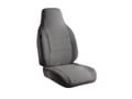 Picture of Fia Oe Custom Seat Cover - Tweed - Gray - Front - Split Seat 40/20/40 - Adj. Headrests - Airbag - Armrest/Storage w/Cup Holder - Cushion Storage