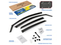 Picture of Goodyear Window Deflectors - In-Channel - 4 pcs
