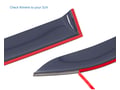 Picture of Goodyear Window Deflectors - Tape-On - 6 Pieces