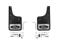 Picture of Truck Hardware Gatorback Black Ford Oval Mud Flaps - Front Pair - Fits 2023-2027 Ford F-250/F-350