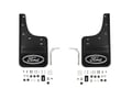 Picture of Truck Hardware Gatorback Black Wrap Ford Oval Mud Flaps - Set of 4 - Fits 2023-2027 Ford F-250/F-350