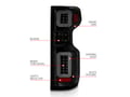 Picture of ANZO Full LED Tail Lights w/ Light Bar Sequential Black Housing Smoke Lens