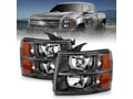 Picture of ANZO Crystal Headlights Black