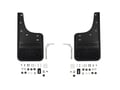 Picture of Truck Hardware Gatorback Black Anodized Ford Oval Dually Mud Flaps - Set of 4 - Fits 2023-2027 Ford F-350