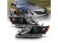 Picture of ANZO Projector Headlight Black Amber