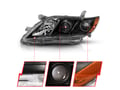 Picture of ANZO Projector Headlight Black Amber