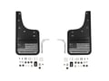 Picture of Truck Hardware Gatorback Black American Flag Dually Mud Flaps - Set of 4 - Fits 2023-2027 Ford F-350