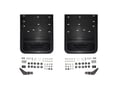 Picture of Truck Hardware Gatorback Black Anodized Super Duty Mud Flaps - Rear Dually Pair - Fits 2023-2027 Ford F-350/F-450