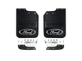 Picture of Truck Hardware Gatorback Black Wrap Ford Oval Mud Flaps - Set of 4 - Fits 2023-2027 Ford F-450