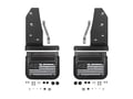 Picture of Truck Hardware Gatorback Black American Flag Offset Mud Flaps - Set of 4 - Fits 2023-2027 Ford F-250/F-350
