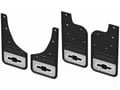 Picture of Truck Hardware Gatorback Black Bow Tie Mud Flaps - Set - Fits LT & WT Models & Z71 Without Flares Only