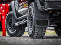 Picture of Truck Hardware Gatorback Black Plate Mud Flaps - Set - Fits ZR2 Bison Model Only