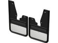 Picture of Truck Hardware Gatorback Stainless Plate Mud Flaps - Front - With OEM Flares
