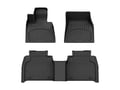 Picture of WeatherTech FloorLiners - 1st & 2nd Row - Black