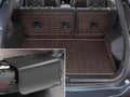 Picture of Weathertech SeatBack HP Cargo Liner w/Bumper Protector - Cocoa - Behind 2nd Row Seating