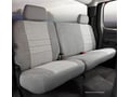 Picture of Fia Oe Custom Seat Cover - Tweed - Gray - Rear - Split Seat 60/40 - Adjustable Headrests - Center Seat Belt