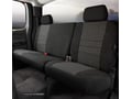 Picture of Fia Oe Custom Seat Cover - Tweed - Charcoal - Rear - Split Seat 40/60 - w/Removable Headrests